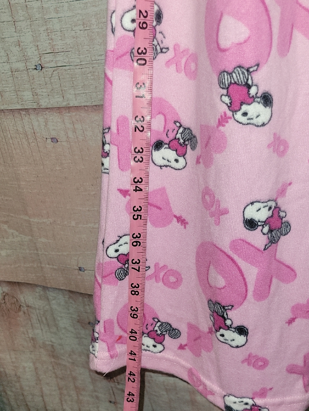Peanuts Snoopy Love Pajama Bottoms - Picture 8 of 8